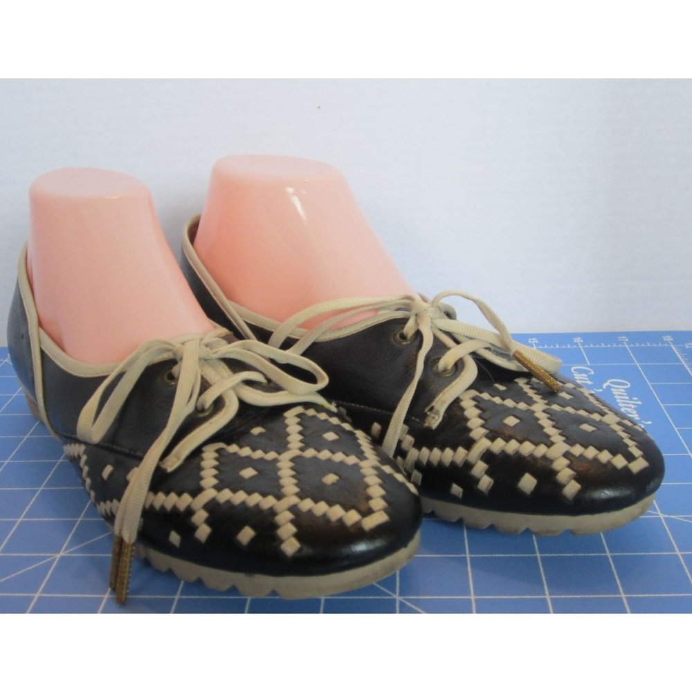 Culeka Handmade Leather Oxfords Women's size 9.5